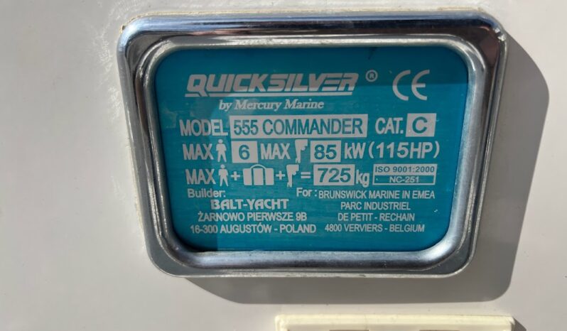 Quicksilver 555 Commander voll
